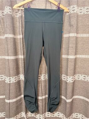 Lululemon High-Rise Dark Teal Active Leggings